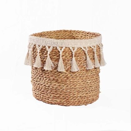 Decorative Straw Pot – Available Sizes