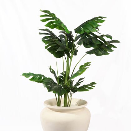 artificial swiss cheece plant  monstera