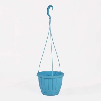 Plastic Hanging Pot – Blue