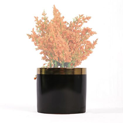 Small Black Square Decor Ceramic