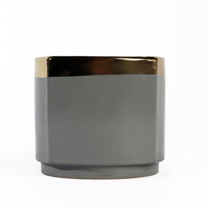 Small Black Square Decor Ceramic