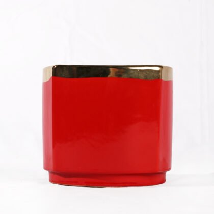 Small Black Square Decor Ceramic