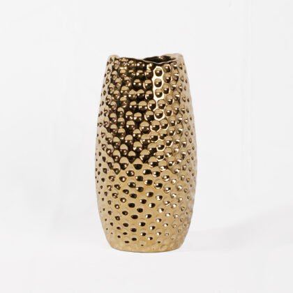 Small Engraved Ceramic Vase