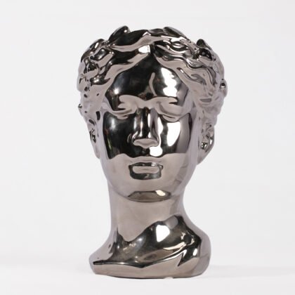 Small Black Ceramic Pot